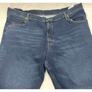 Wrangler Jeans Men 42 X 30 Five Star Relaxed Fit with Flex 0138